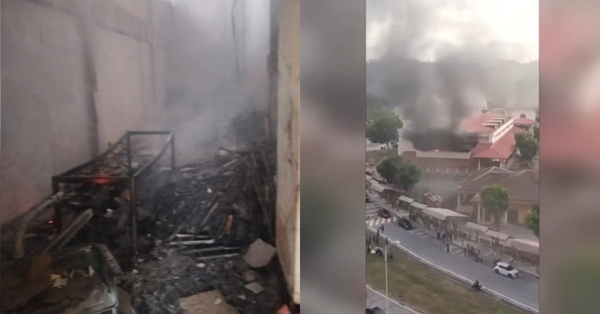 Dewan Sekolah Putrajaya Presint 14 (1) Dilaporkan Terbakar, Semua Pelajar & Guru Selamat