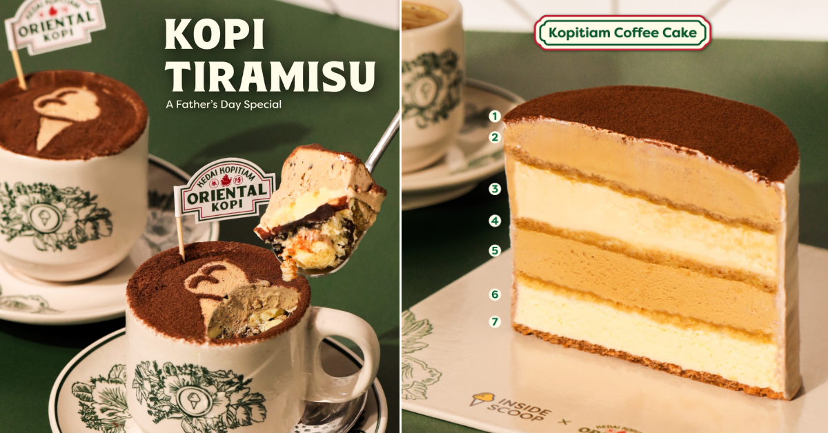 Inside Scoop Just Turned Oriental Kopi’s White Coffee Into Ice Cream & Cake For Father’s Day