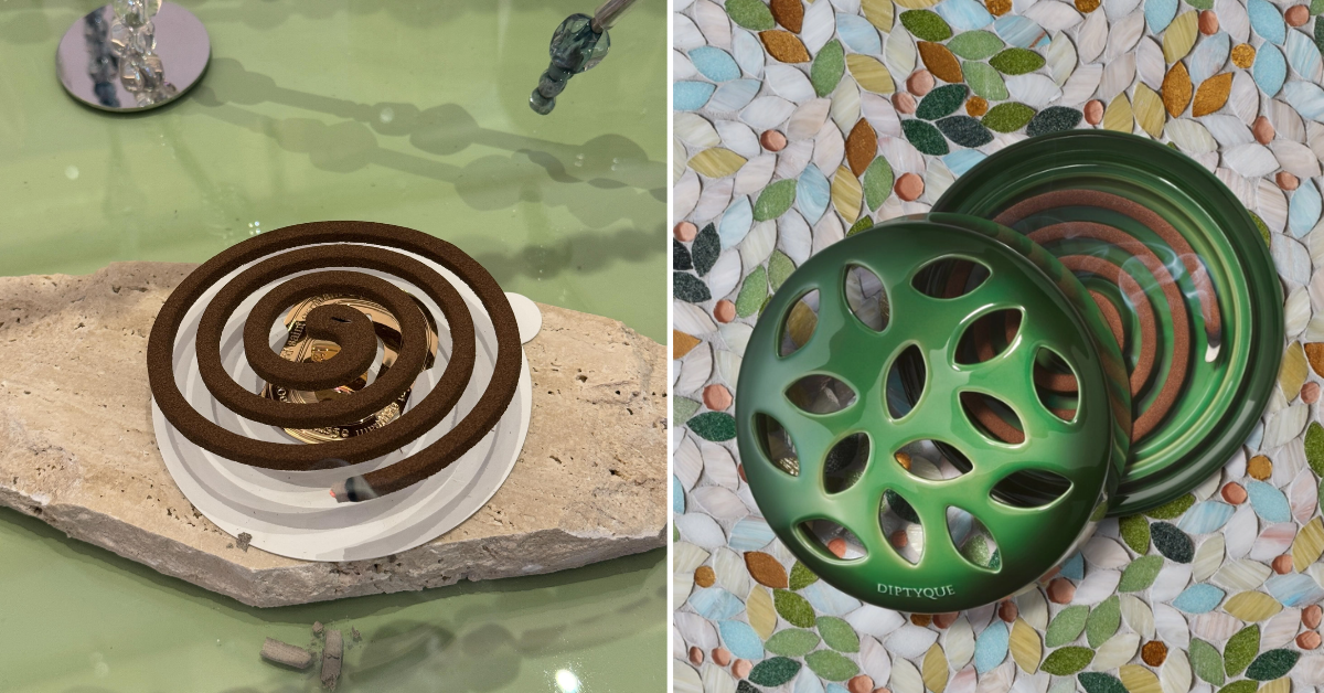 Diptyque Is Selling Mosquito Coil-Looking Spirals For Over RM200 & It Looks Strangely Familiar
