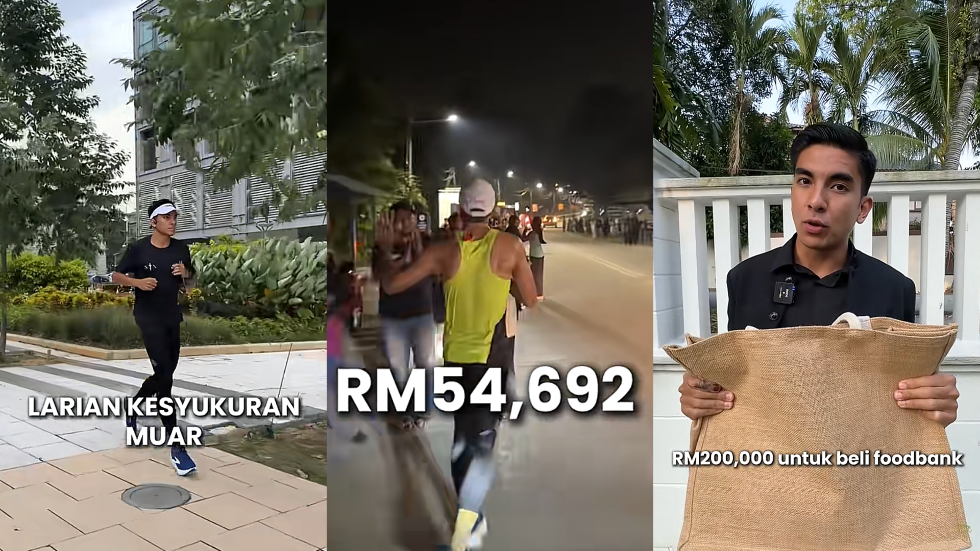 Larian Ramai Ramai Ramai Hulur Sumbangan, Larian Kesyukuran Syed Saddiq Raih RM50,000 Hari ...