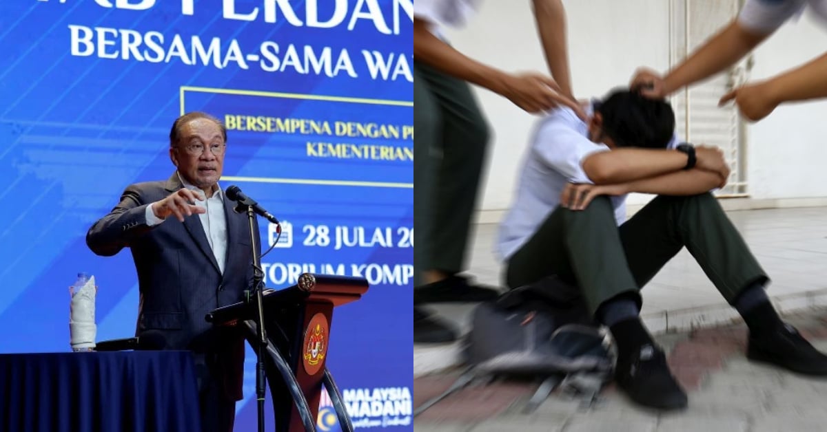 Perdana Menteri Tegaskan Pihak Sekolah Jangan Cuba Sorok Kes Buli Demi Jaga Imej