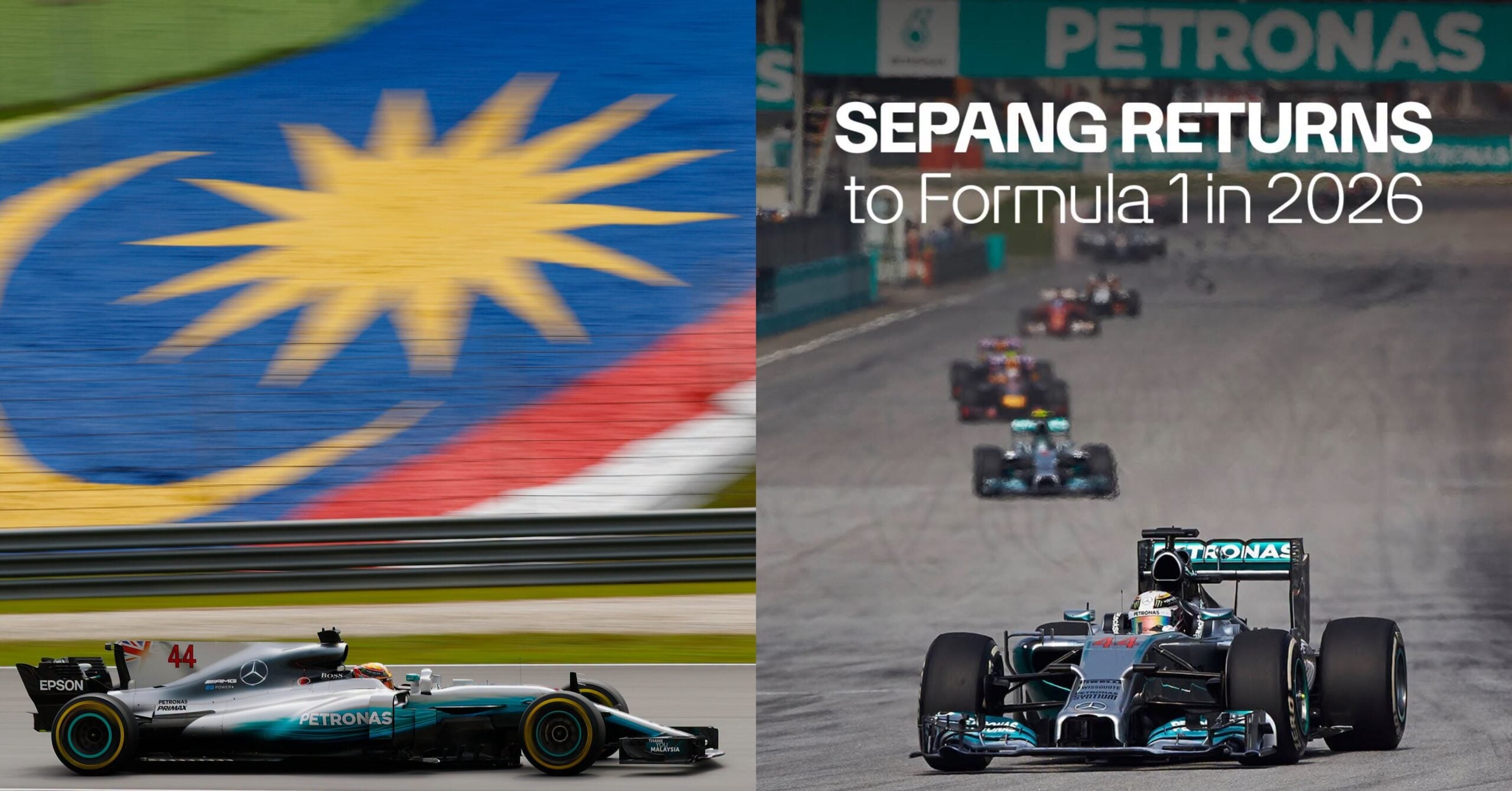 SAH! Litar Antarabangsa Sepang Jadi Tuan Rumah Formula 1 Gulf Air Bahrain Grand Prix 2026
