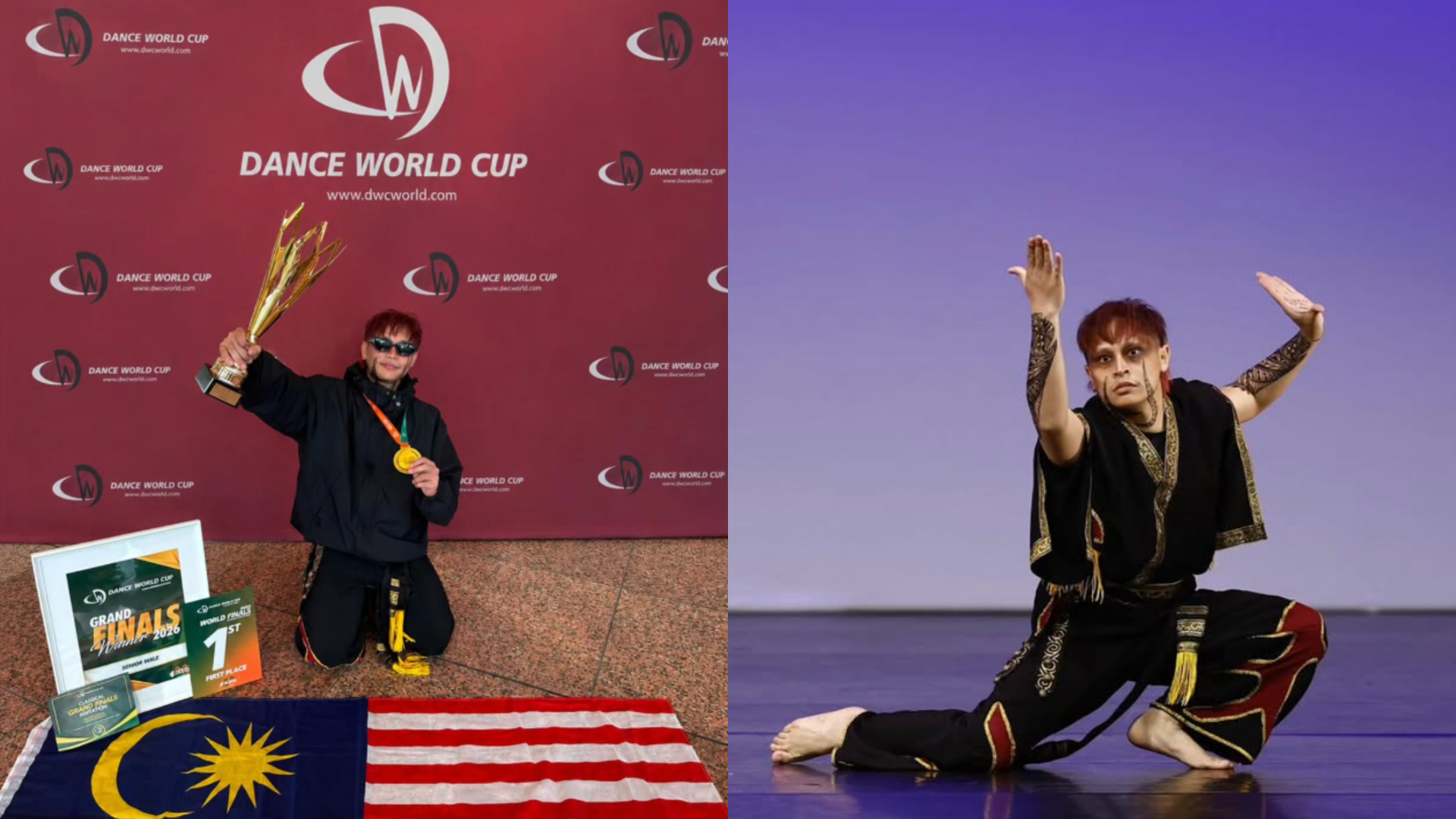 Anak Sabah Tewaskan Penari Terbaik Dunia, Harumkan Nama Malaysia Di Pentas DWC 2026