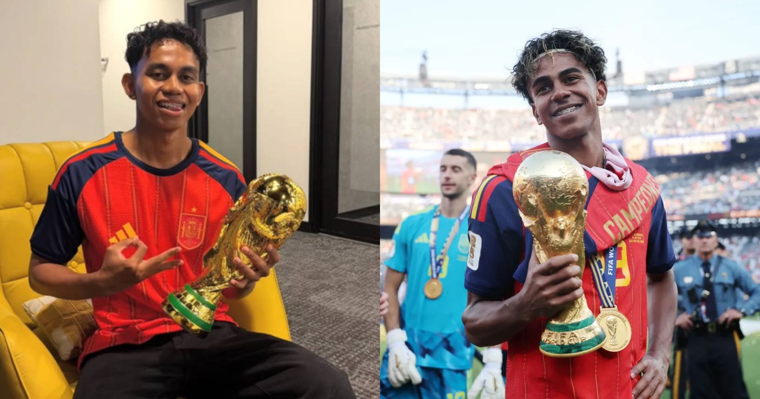 “Lamine Yamal Kelantan” – Pemuda Tempatan Tular Rupa Seiras Bintang Bola Sepak Sepanyol