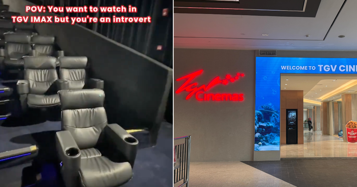 TGV Cinemas’ Newest Outlet In KL Has A Seat Just For Introverts