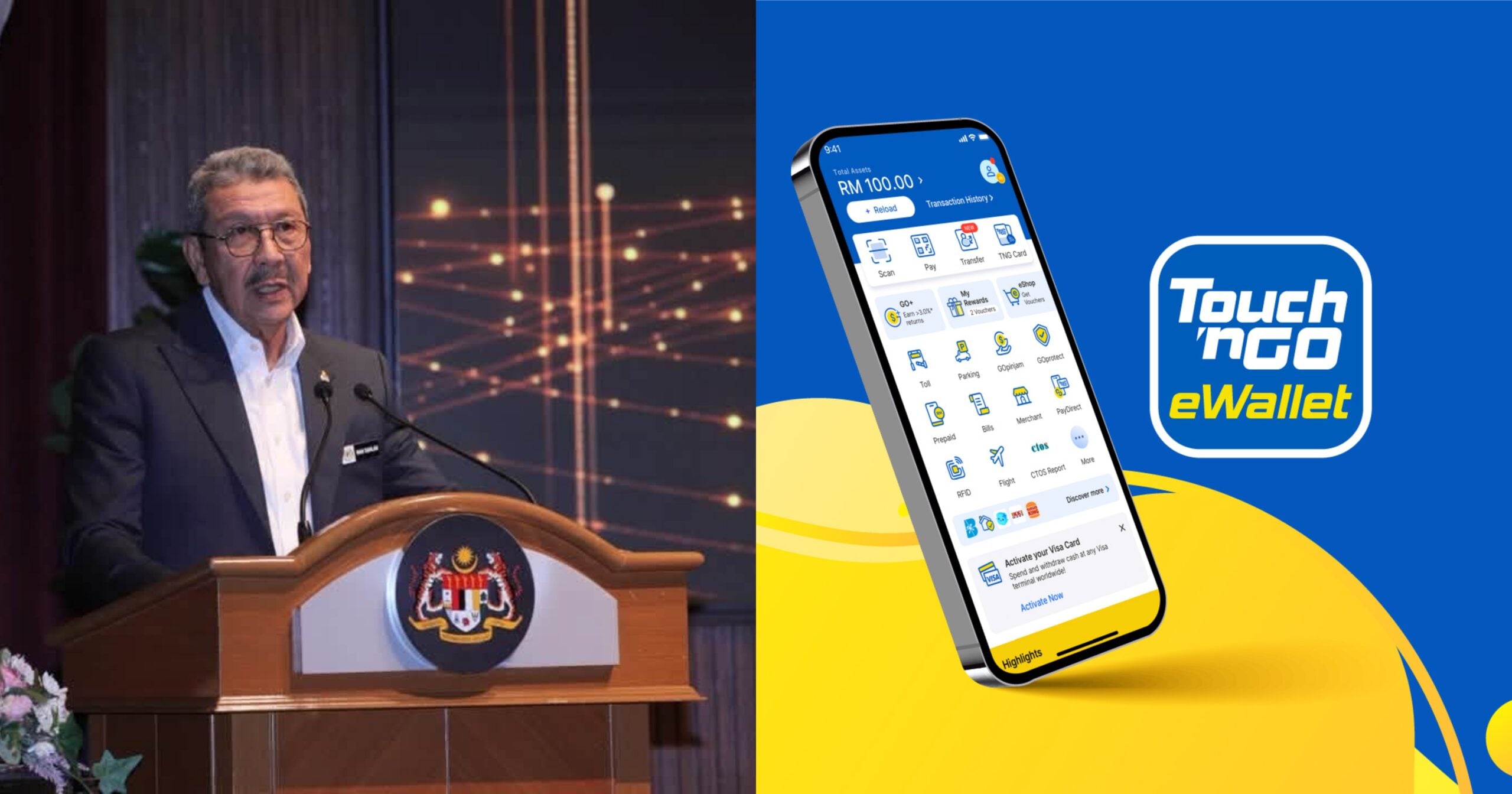 Pesara Kini Boleh Terima Pencen Melalui TNG e-Wallet Sebagai Alternatif Pembayaran