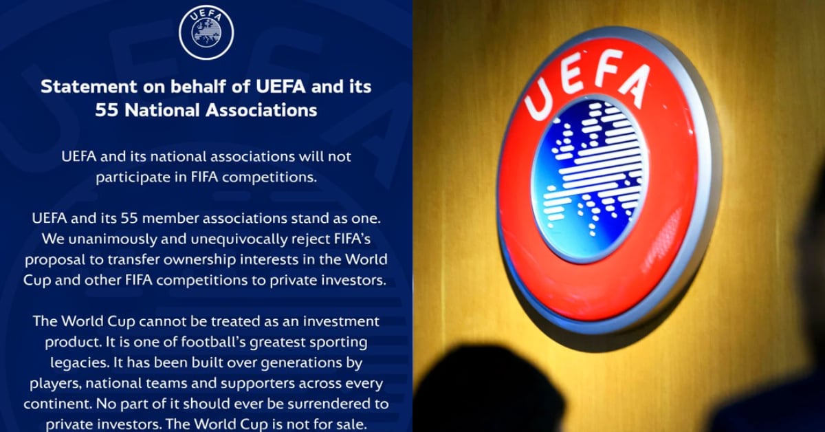 UEFA Lancar Boikot Terhadap FIFA, Bantah Pelan Penjualan Hak Cipta Kejohanan