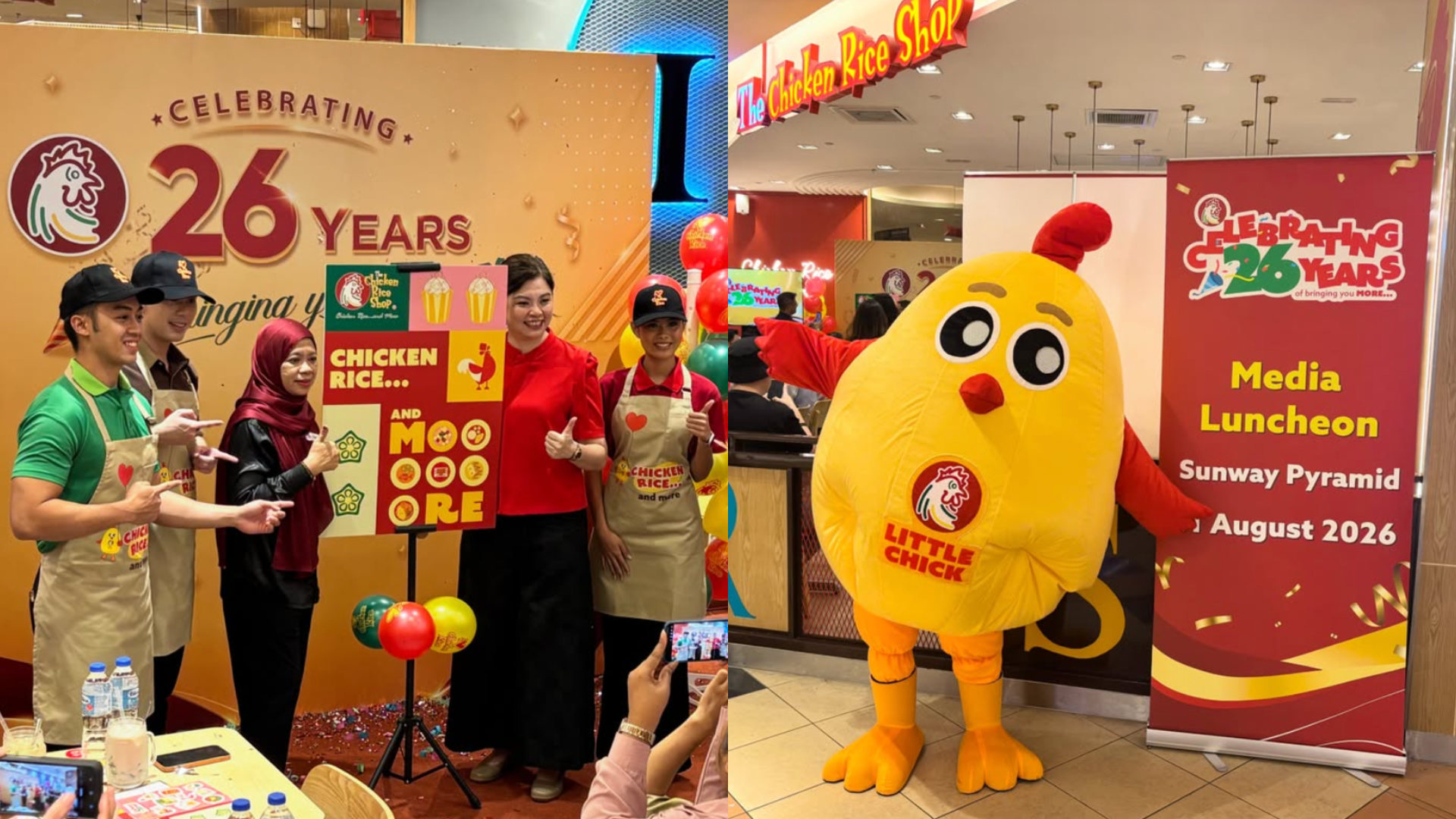 TCRS Sambut 26 Tahun Dengan Wajah Baharu, Tawar Menu & Promosi Menarik Sempena Merdeka