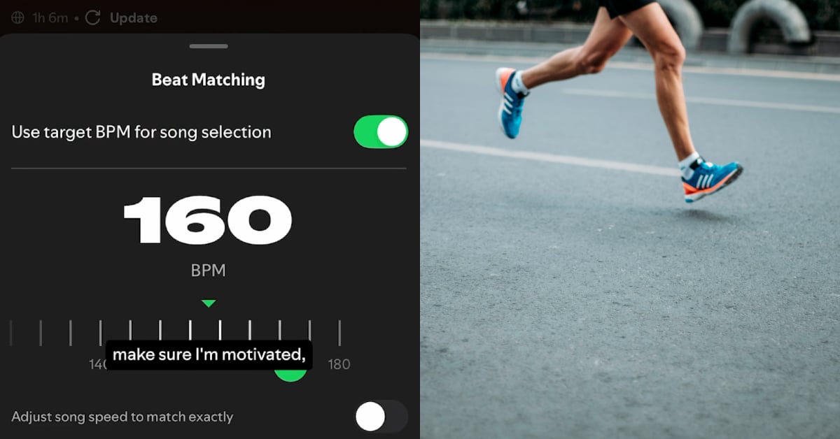Spotify Launches New ‘Running Mode’ To Match Your Music To Your Pace