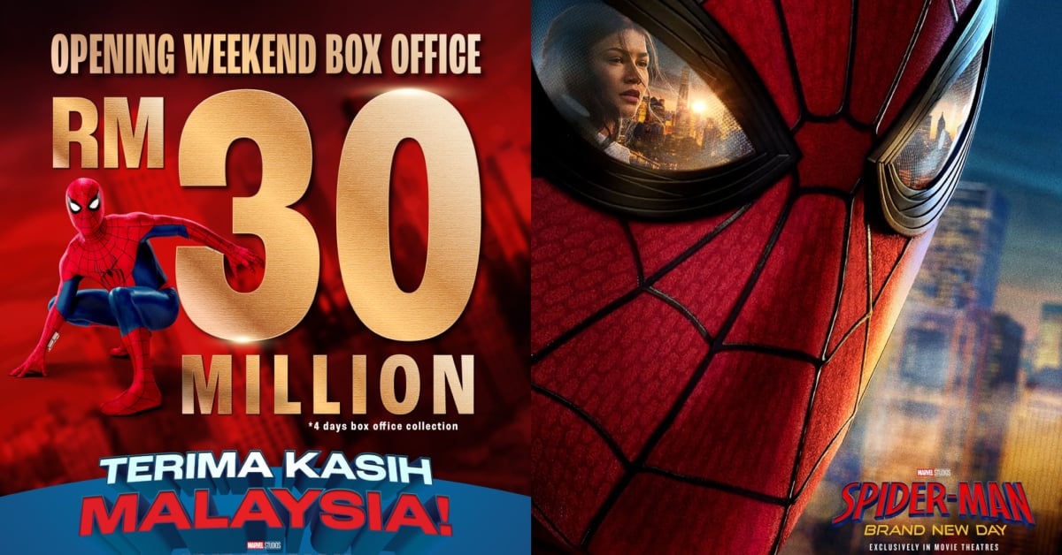 Spider-Man: Brand New Day Raih RM30 Juta, Catat Kutipan Pembukaan Terbesar Sony Pictures Malaysia