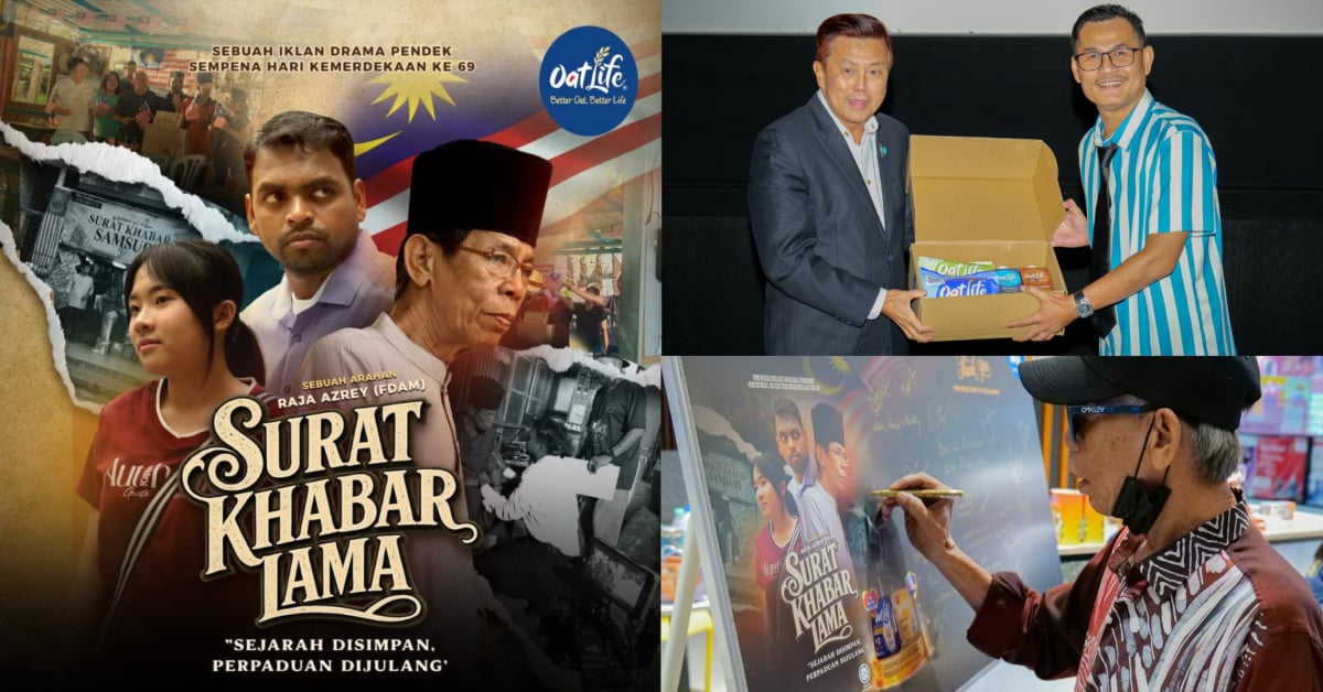 AR Badul Kembali Terajui Watak Utama Menerusi Iklan Drama Pendek OATLIFE Sempena Merdeka