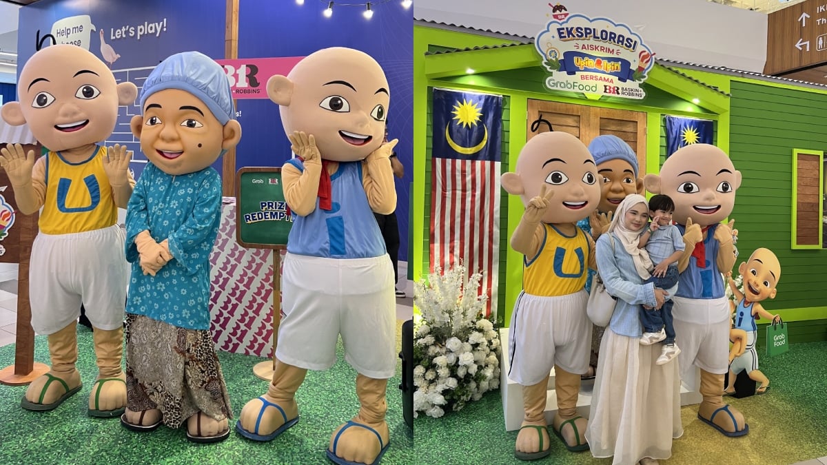 Mahu Aiskrim Free Sempena Merdeka? Jom Serbu Event Grab x Baskin-Robbins x Upin & Ipin Di MyTOWN
