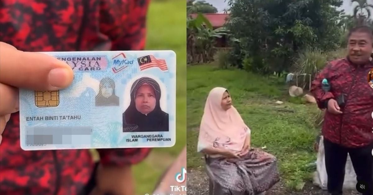 Ramai Sangka Gurauan, Warga Emas Tunjuk IC Dengan Nama ‘Entah Binti Ta’tahu’