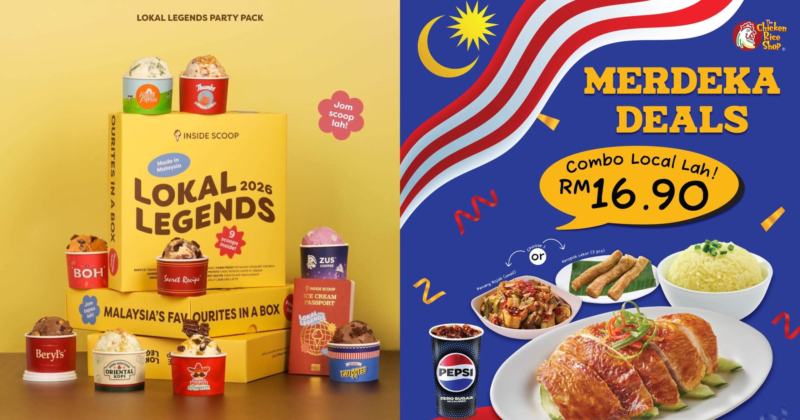 17 Promosi Makanan & Minuman Sempena Sambutan Hari Kebangsaan 2026