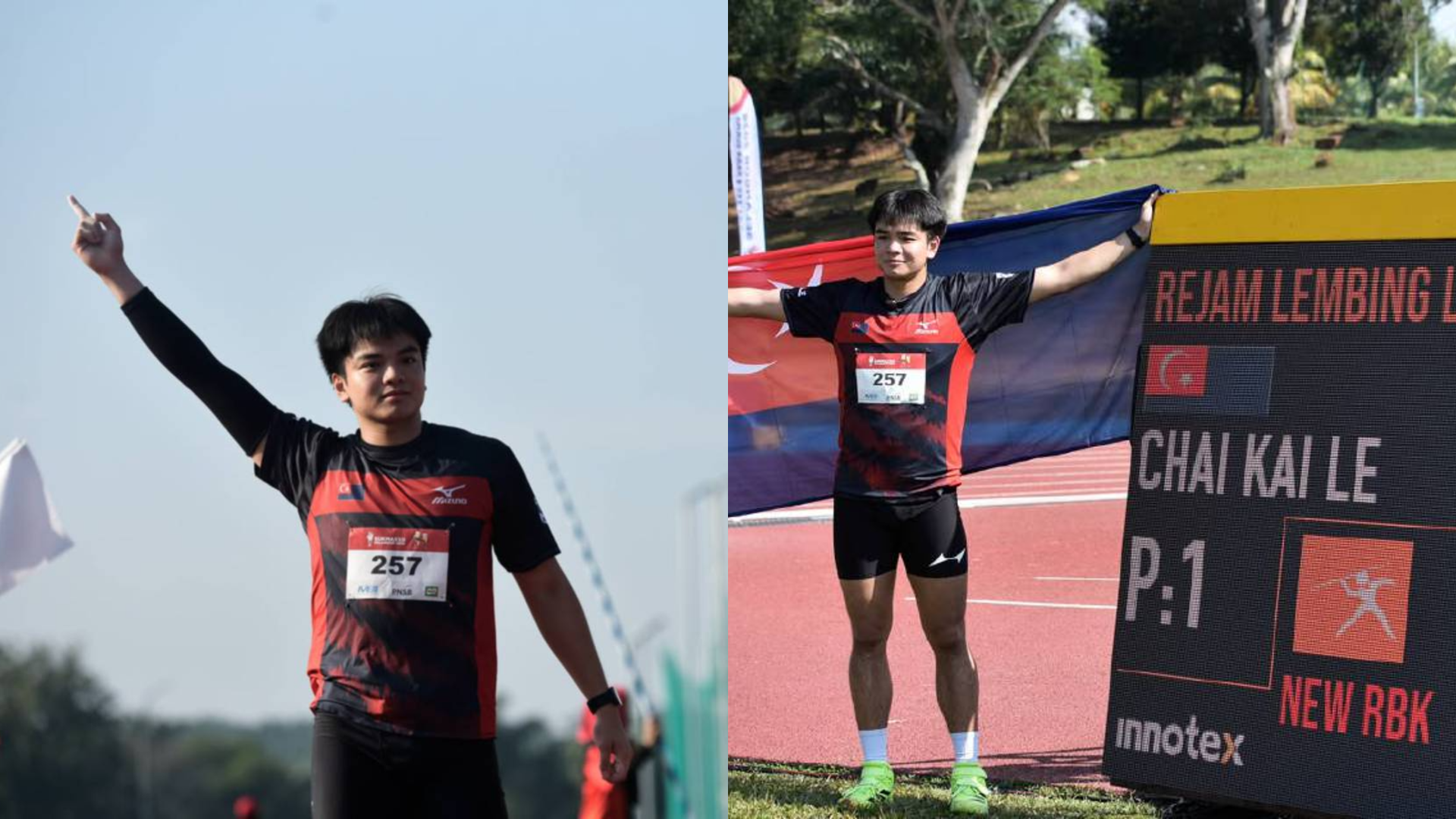 Chai Kai Le Lebur Rekod 26 Tahun SUKMA, Raih Emas Acara Rejam Lembing Lelaki