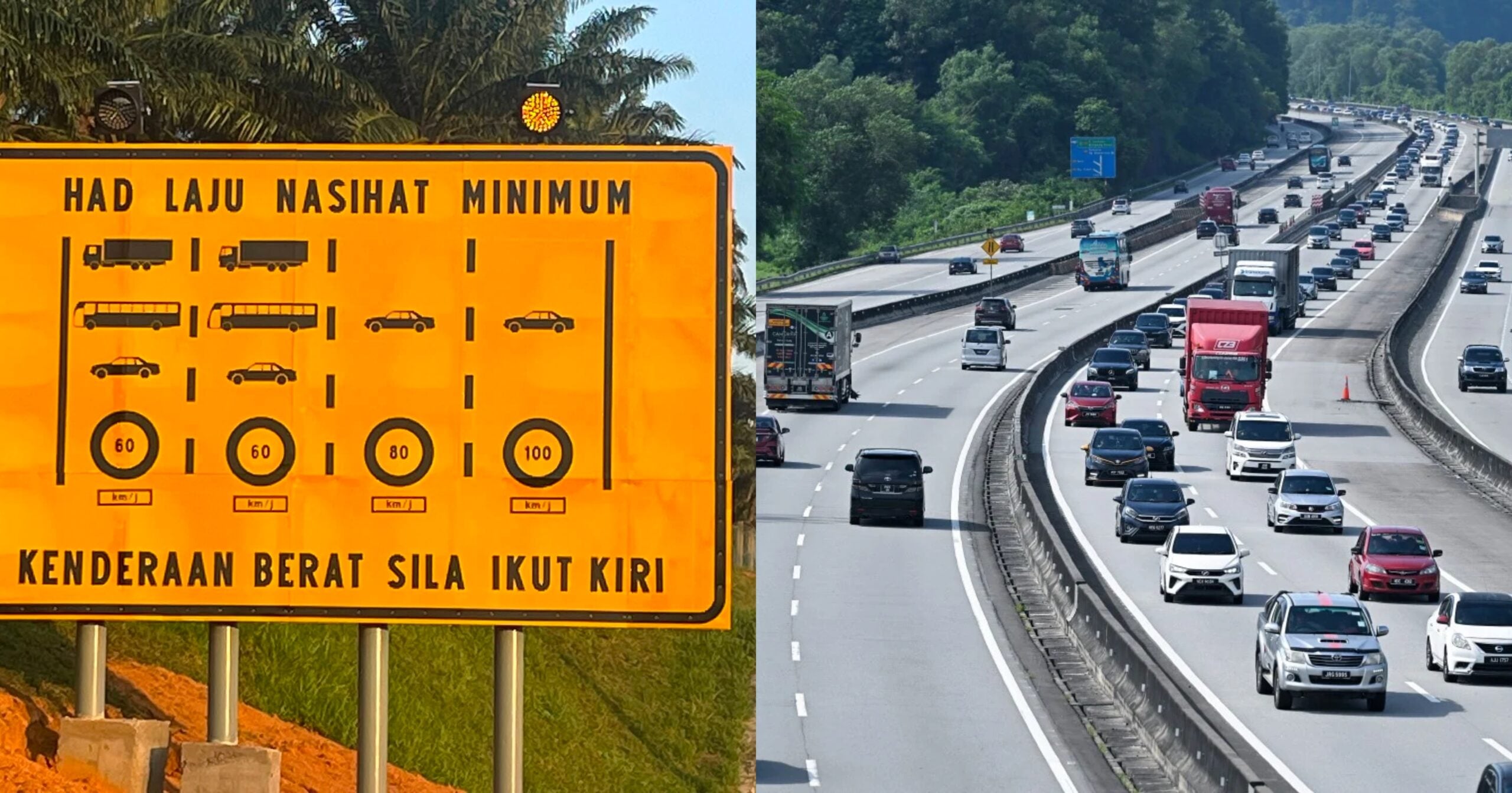 Isu ‘Lane Hoggers’ Punca Kesesakan, MIROS Uji Had Laju Minimum Di Lebuh Raya Terpilih