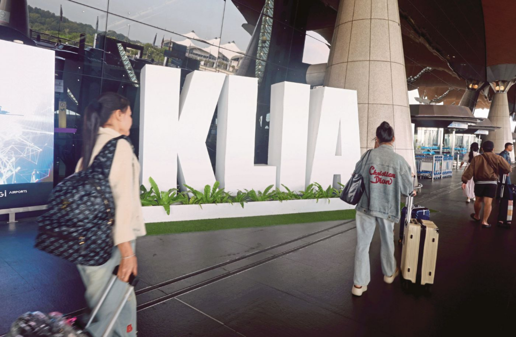 The Kuala Lumpur International Airport (KLIA)