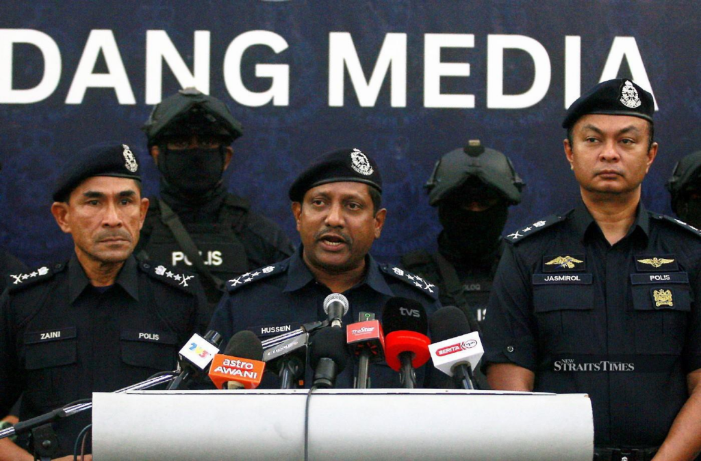 Bukit Aman Narcotics Crime Investigation Department (NCID) director Datuk Hussein Omar Khan