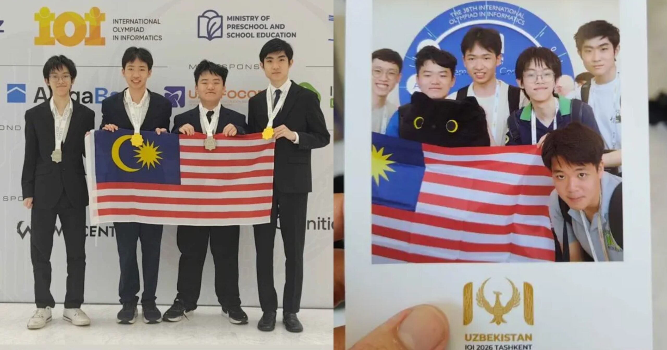 4 Rakyat Malaysia Cipta Sejarah Dalam ‘Programming Olympiad’ Terbesar Di Dunia
