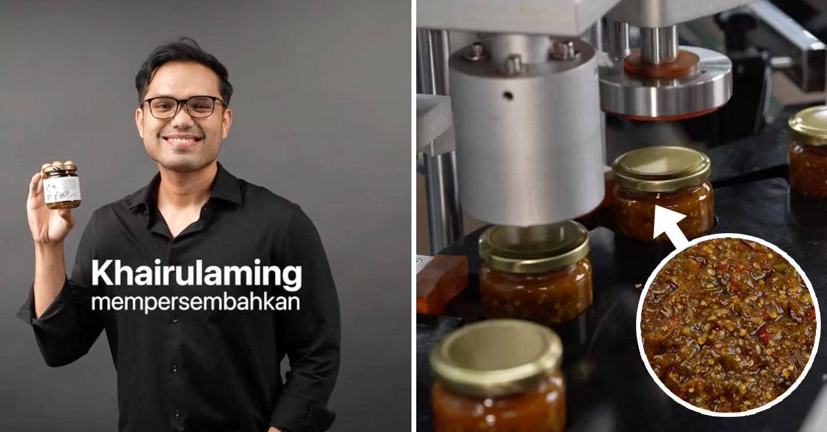 Khairul Aming Launches New Sambal With Deeper Flavour Made From 100% Local Ingredients