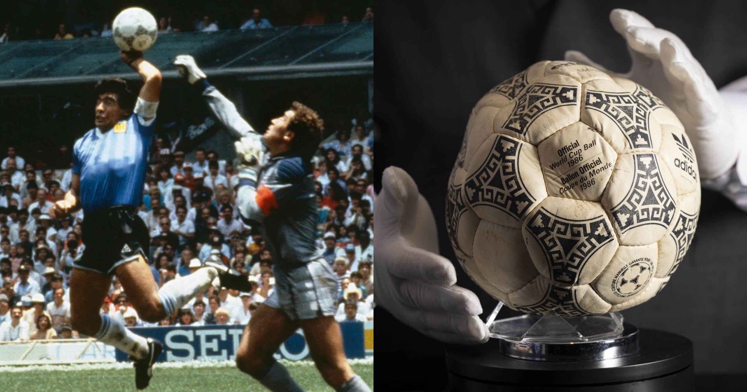 Bola ‘Hand Of God’ Maradona Terjual Dengan Harga AS$3.35 Juta Dalam Sesi Bidaan