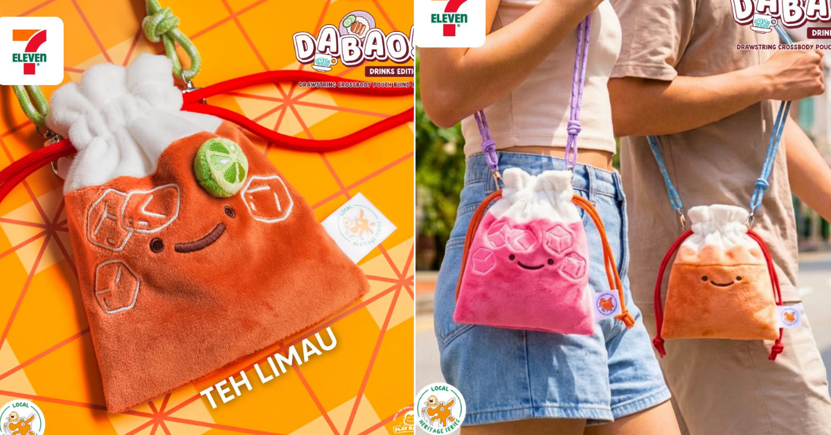 7-Eleven Singapore Is Selling Cute ‘Dabao’ Bags Inspired By Teh Tarik, Bandung & Kopi O