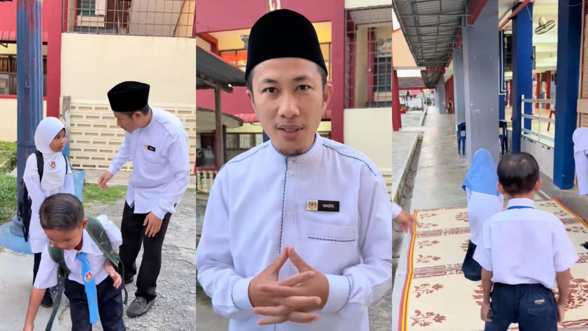 “Dah Solat Subuh?” – Soalan Pertama Cikgu Kepada Murid Setiap Pagi Jadi Perhatian