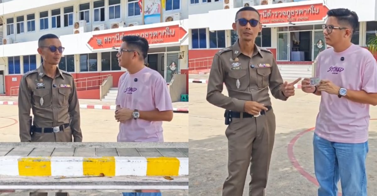 Polis Thai Kongsi Tips Penting Buat Pemandu Malaysia Elak Kena Saman Jalan Raya