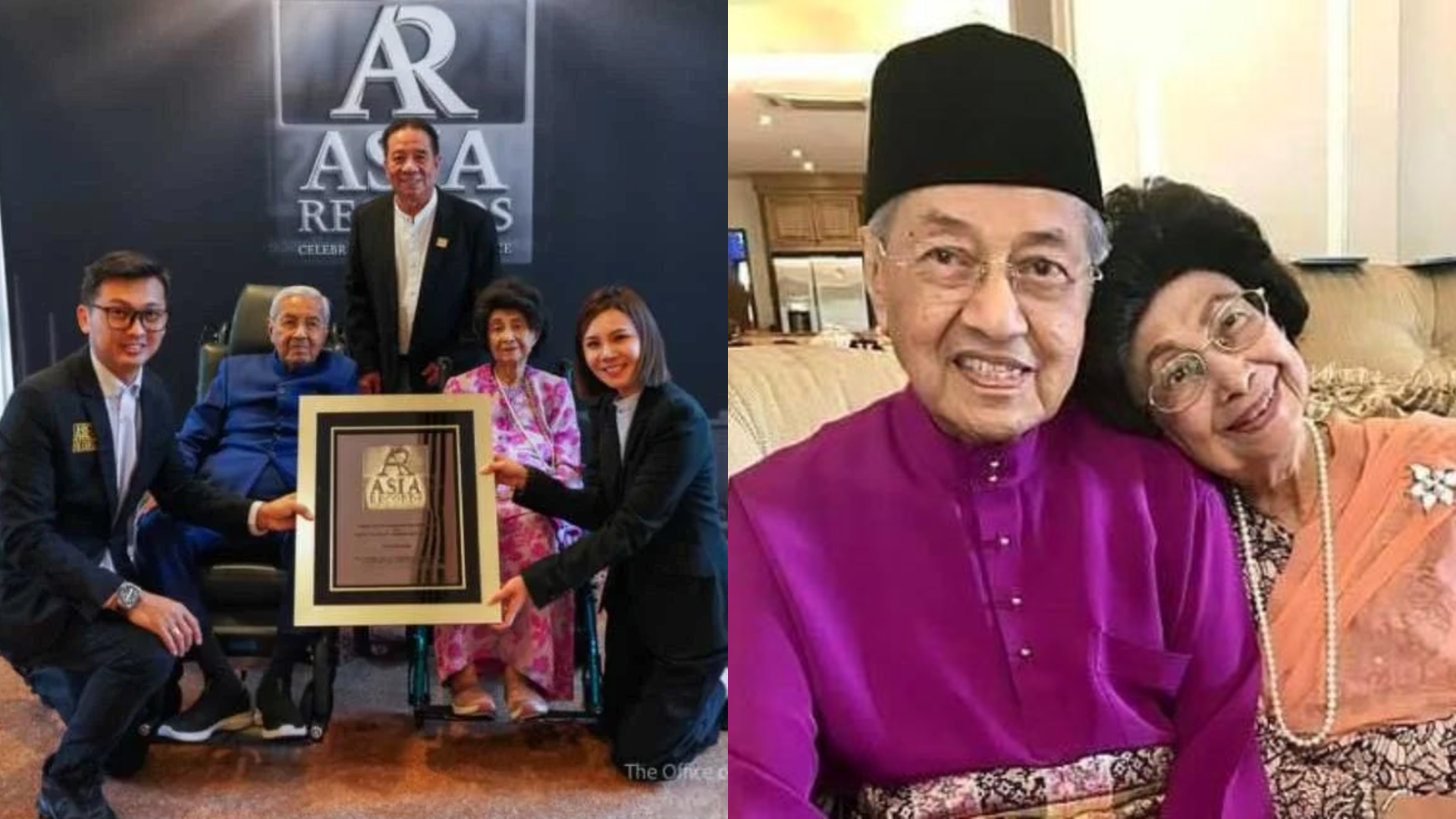 Tun M & Tun Hasmah Cipta Sejarah Pasangan ‘Centenarian’ Pertama Yang Masih Hidup Di Asia