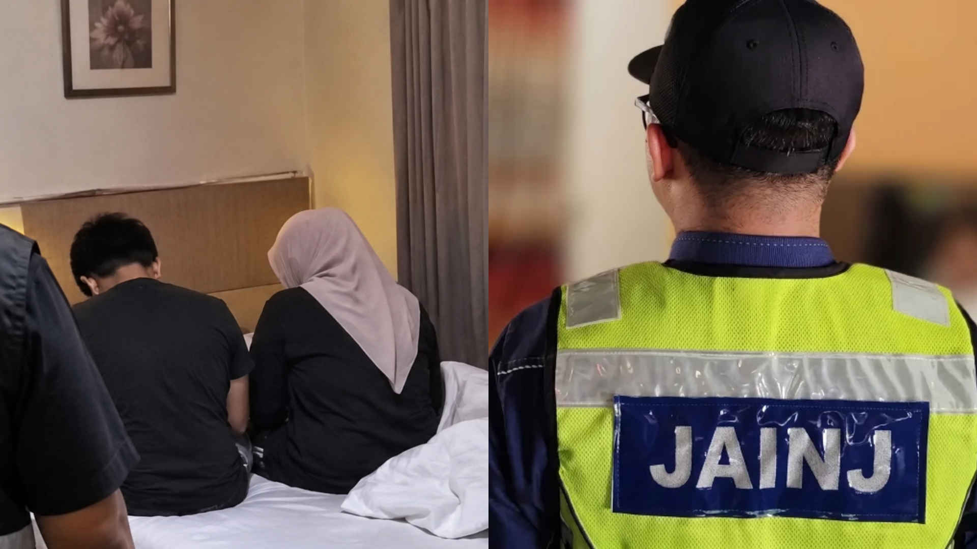 Cuba Sorok Bawah Tilam Elak Ditahan, Dua Pelajar Kolej Dicekup JAINJ