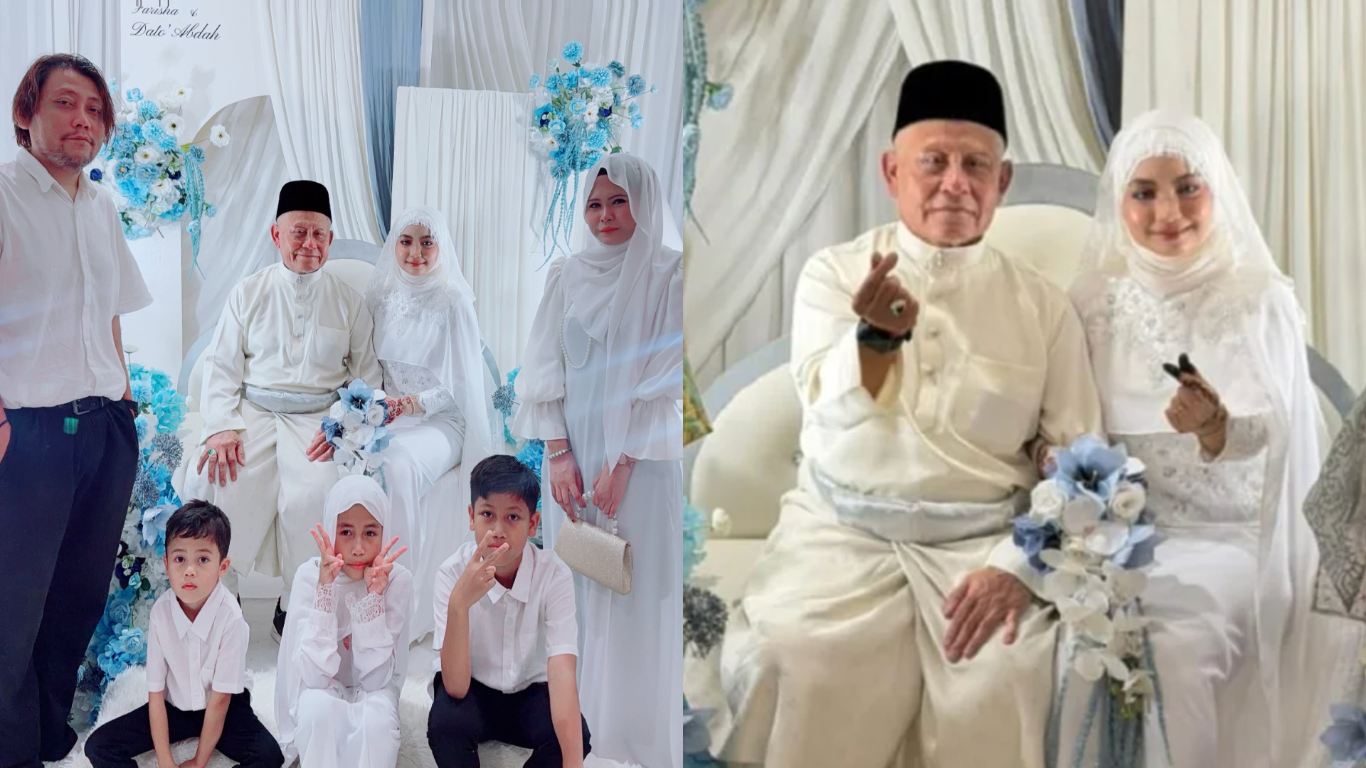 Legenda Harimau Malaya, Abdah Alif Yang Kini Berumur 72 Tahun Sah Kahwini Gadis 20 Tahun