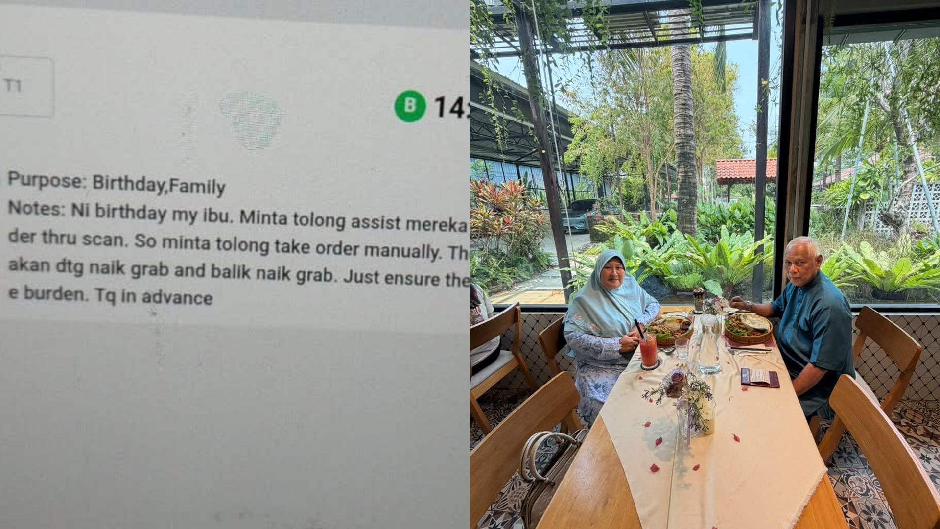 Niat Cuma Nak Raikan Birthday Ibu Dari Jauh, Effort Restoran Buat Si Anak Sebak