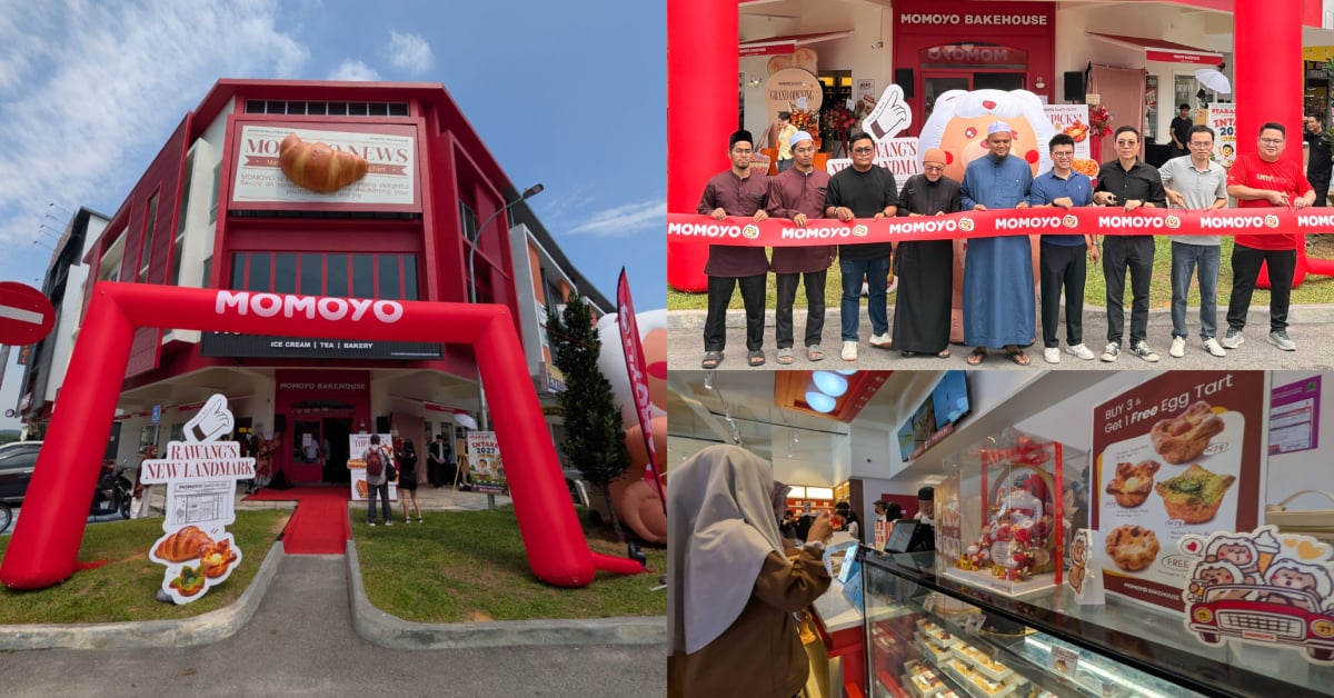 Mercu Tanda Baharu Rawang, MOMOYO Buka Flagship Store Pertama Berkonsepkan Bakeri