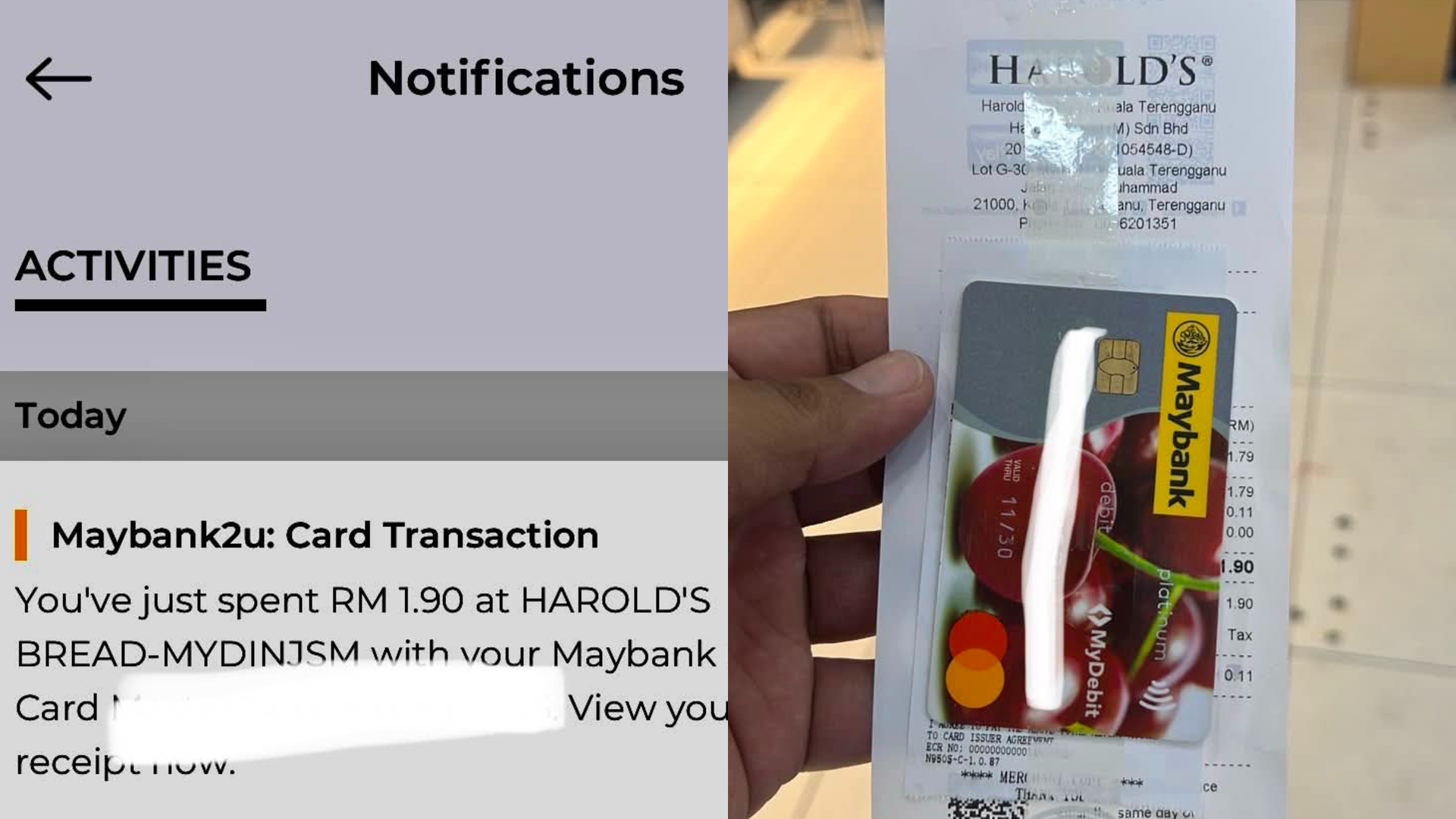 Kad Bank Tercicir & Wanita Terkejut Dapat Notifikasi Transaksi, Rupa-Rupanya…