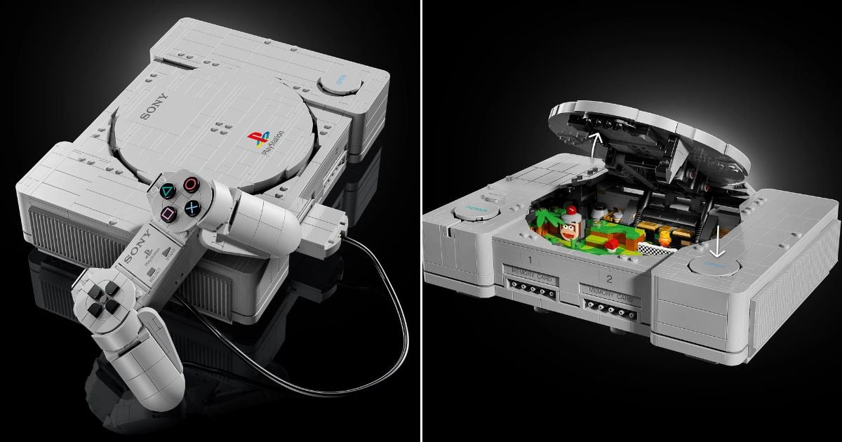 LEGO And PlayStation Launch A Nostalgic PS1 Set