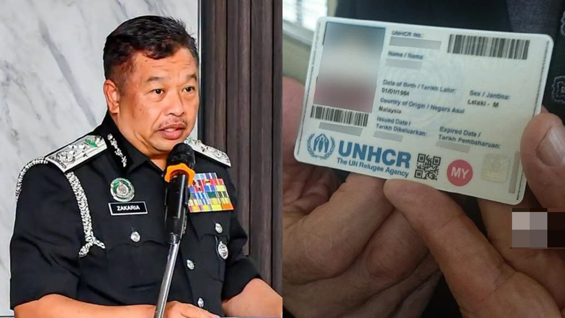 Imigresen Tak Boleh Ambil Tindakan Jika Rohingya Ada Kad UNHCR, Ini Sebabnya