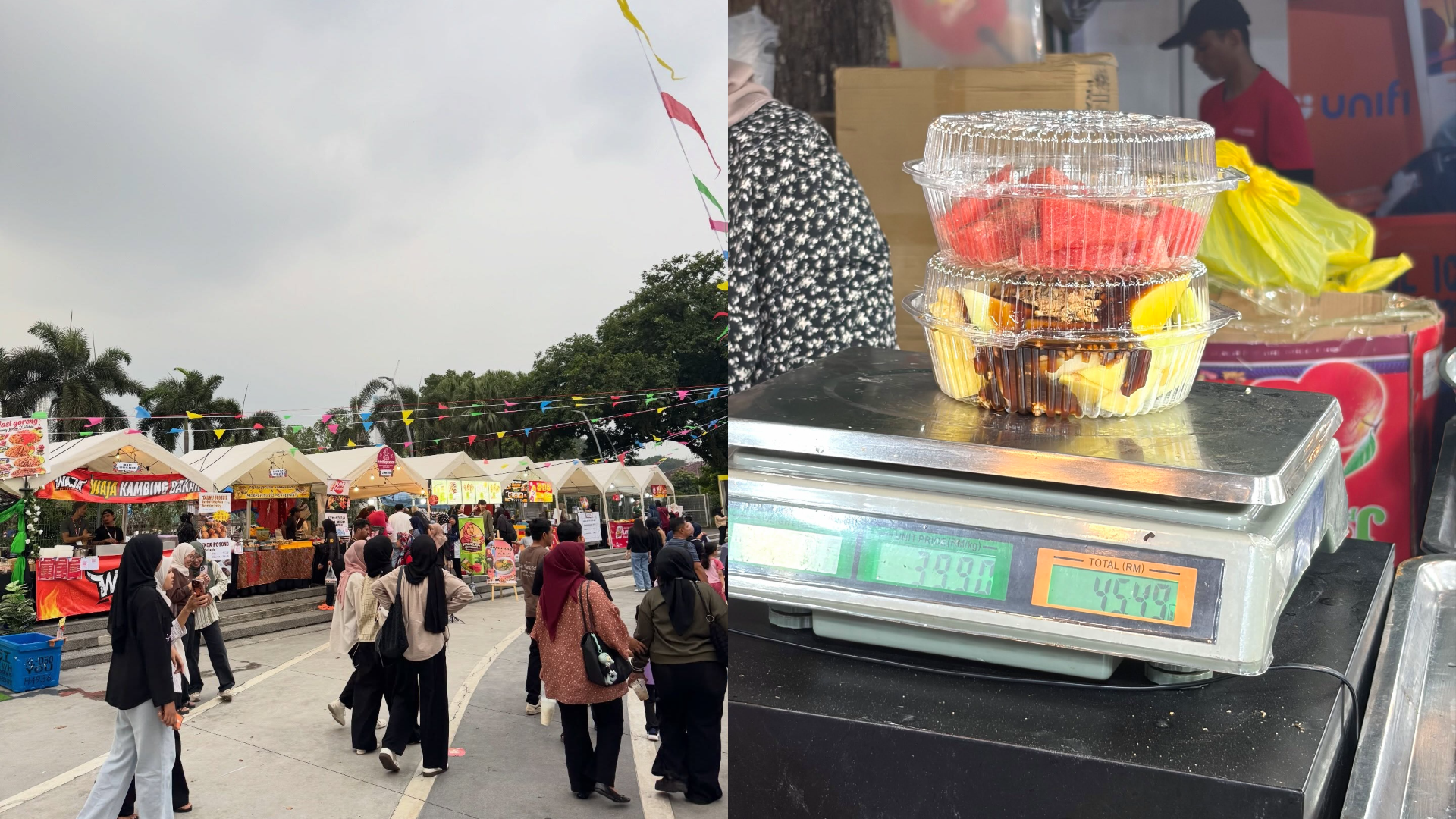 Rojak Buah Cecah RM45 Di Event Taman Tasik Titiwangsa Jadi Bualan Hangat Netizen