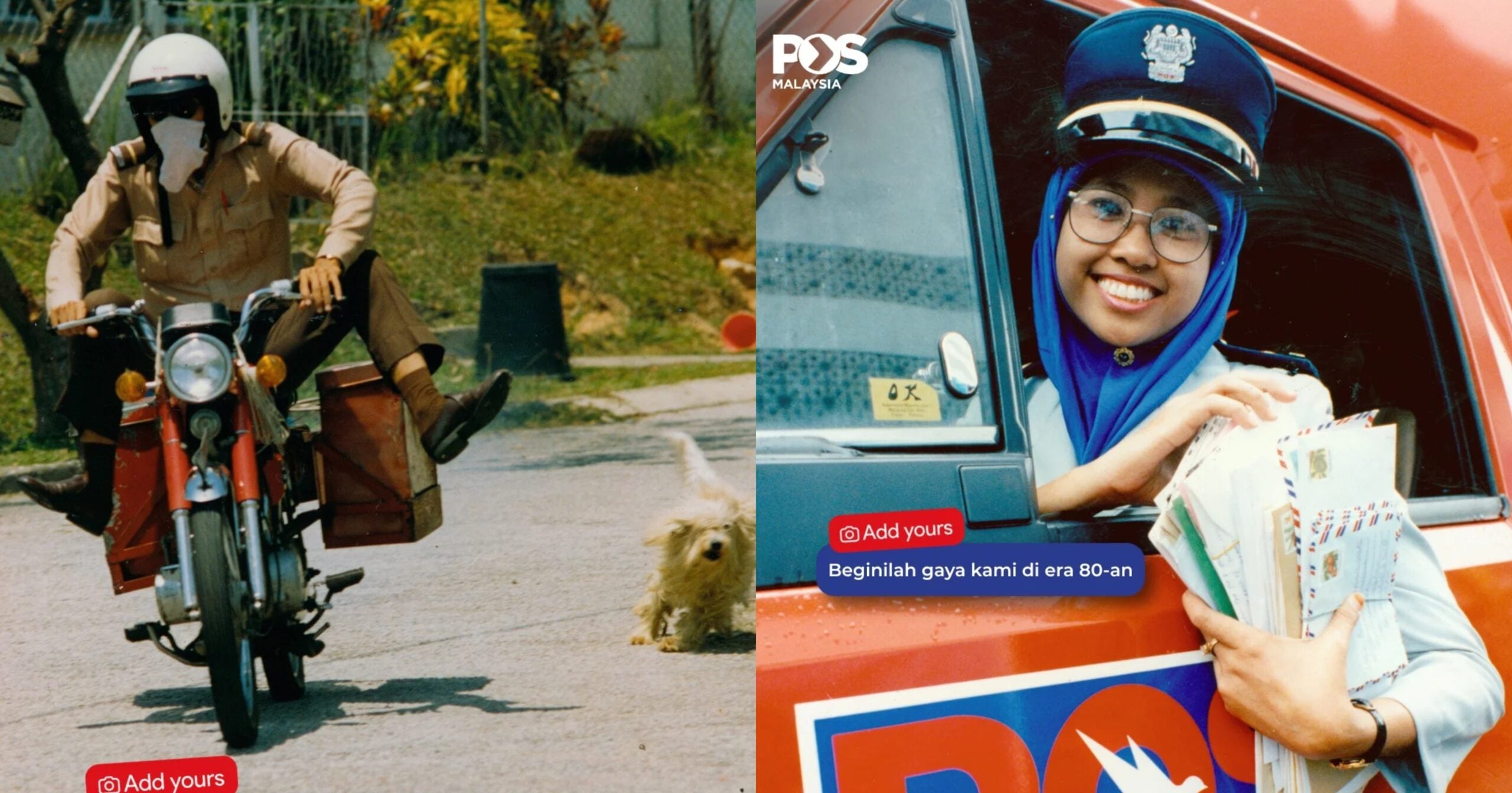 Pos Malaysia Kongsi ‘Gambar Asli’ Nostalgia & Suasana Pekerja Penghantar Surat Di Era 80-An