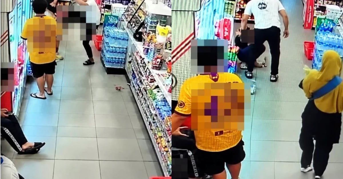 Berang Bayi Terjaga Bunyi Ekzos Kuat, Lelaki Bertindak Belasah Penunggang Motor