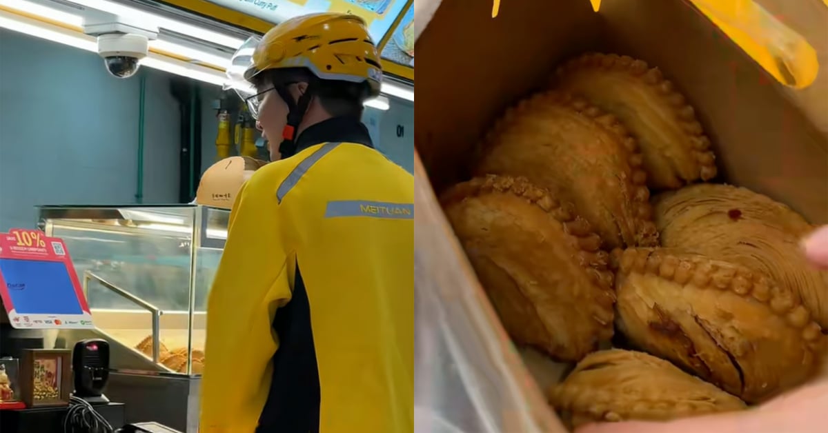 Wanita Kaya China Sanggup Bayar RM1,446 Upah ‘Rider’ Terbang Ke Singapura Demi Karipap