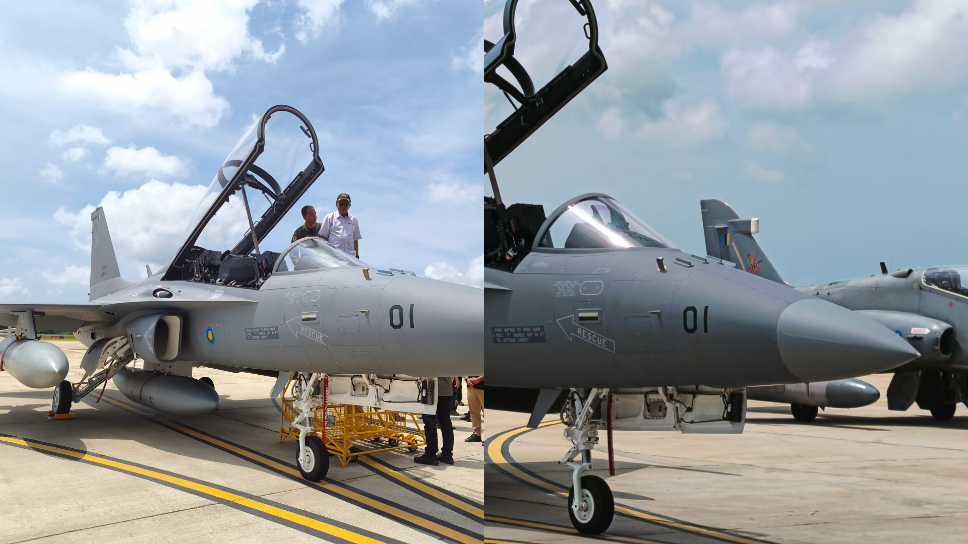 TUDM Terima Pesawat Pejuang FA-50M Pertama Dari Korea Selatan, Bakal Gantikan Jet Hawk