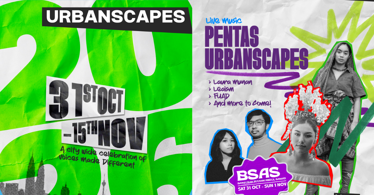 Urbanscapes Returns To KL After 7 Years With 16 Days Of Art, Music & Food