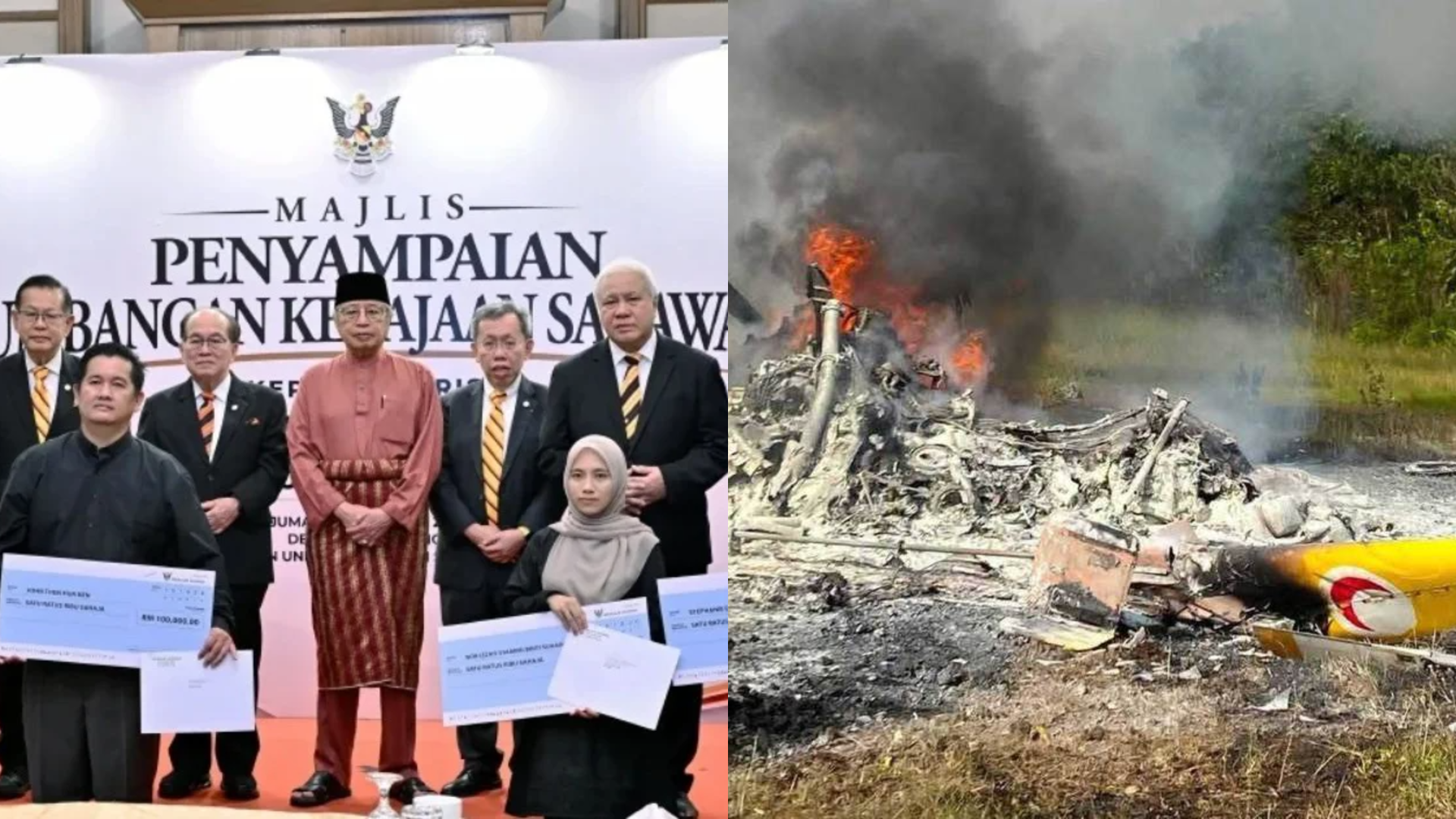 Waris Mangsa Nahas Helikopter FDS Terima RM100,000, Pendidikan Anak Ditanggung