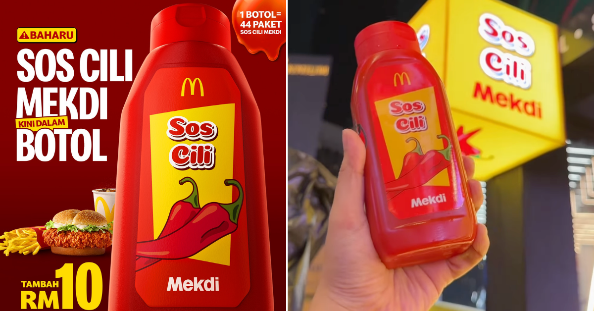 McDonald’s Sos Cili Bottle Is Selling For RM10. Here’s How To Get It