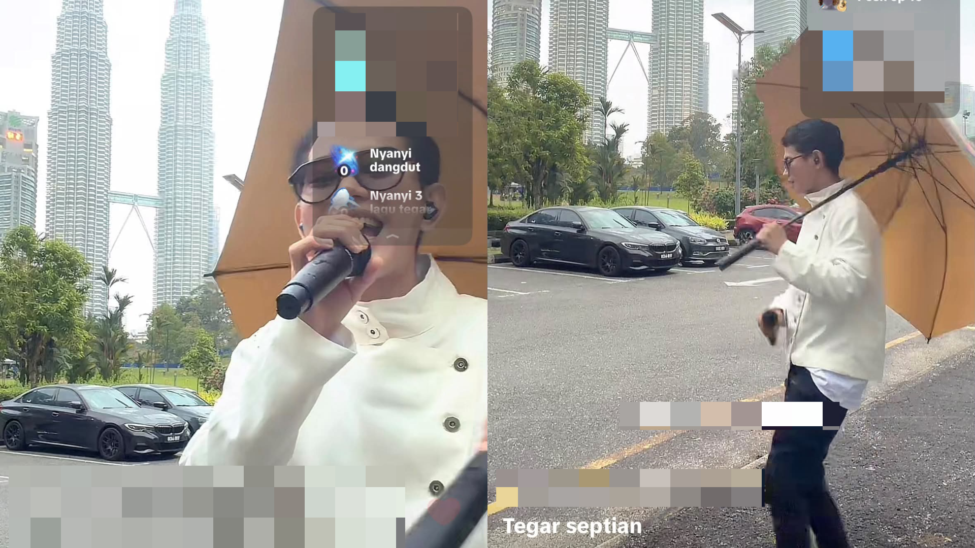 Selamba Busking Tepi Jalan KLCC, Penyanyi Indonesia Ditegur Netizen Malaysia