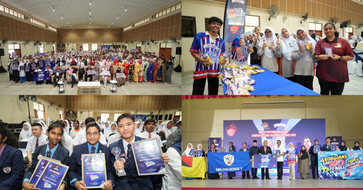 Kempen Anti Buli Gardenia & KPM Manfaat Lebih 51,000 Murid Dari 40 Sekolah Seluruh Negara
