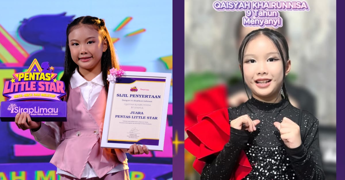 Qaisyah Khairunnisa Juara Pentas Little Star Musim Pertama, Raih 200,889 Undian