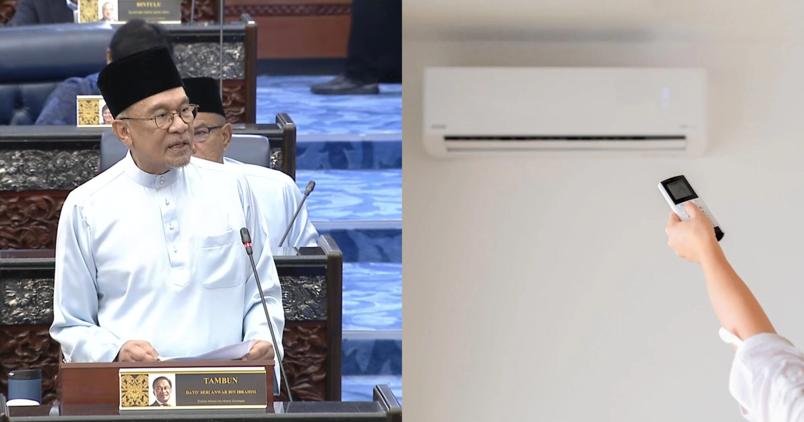 #Belanjawan2027: Kerajaan Tawar Rebat NUR MADANI RM200 Beli ‘Aircond’ & Peti Sejuk Cekap Tenaga