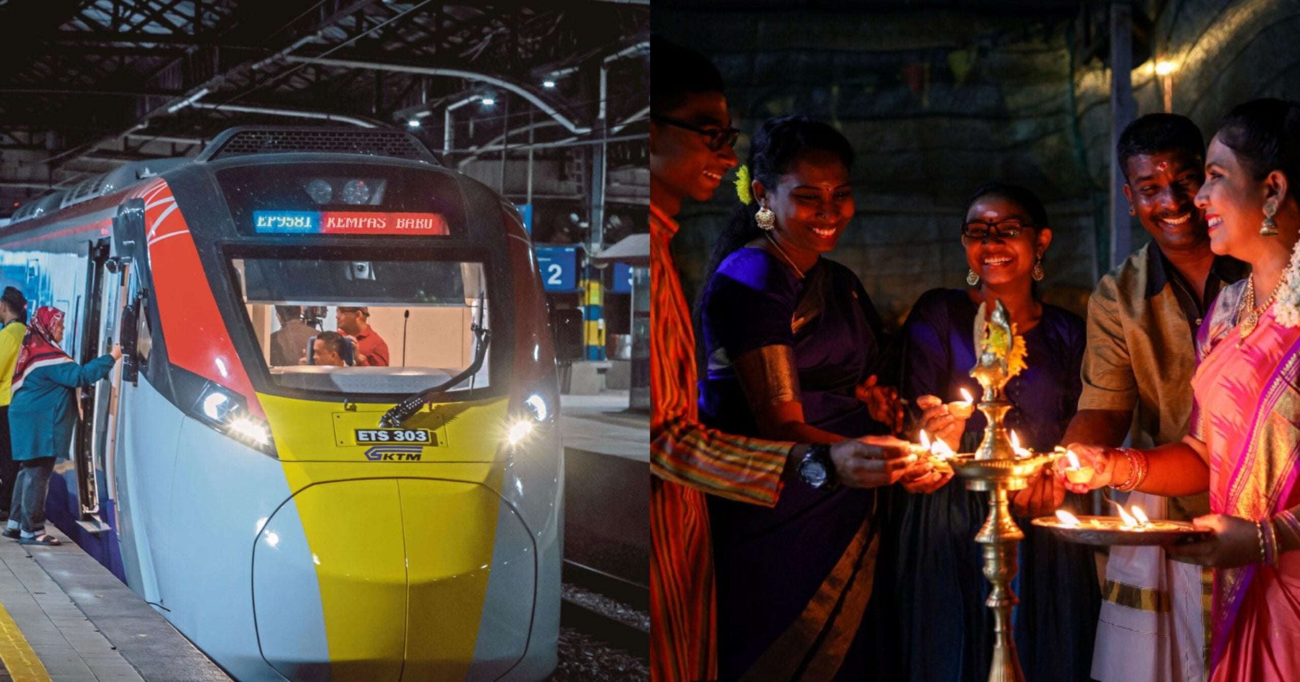 KTMB Sedia Lebih 11,000 Tempat Duduk Tambahan Sempena Sambutan Perayaan Deepavali