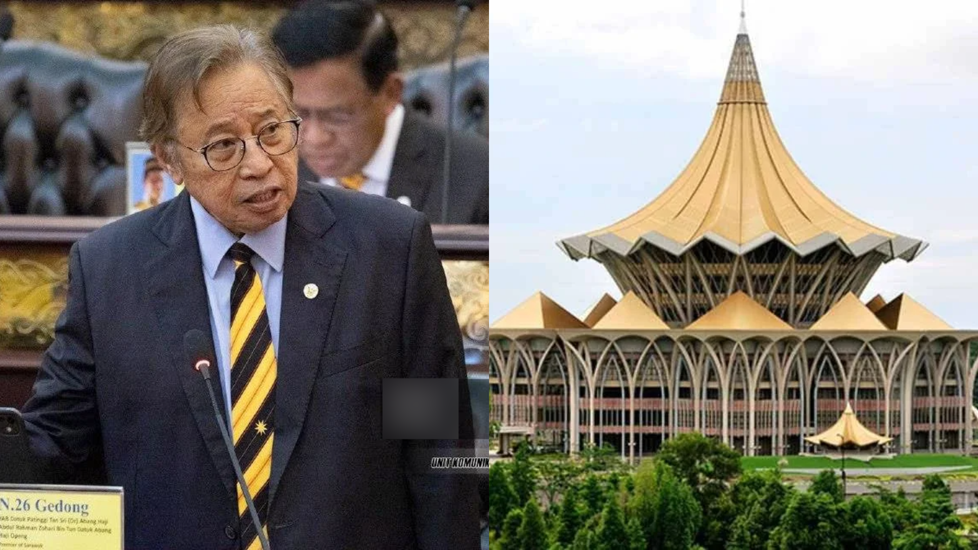 DUN Sarawak Dibubar Berkuat Kuasa 26 Oktober Ini Bagi Laluan PRN Ke-13